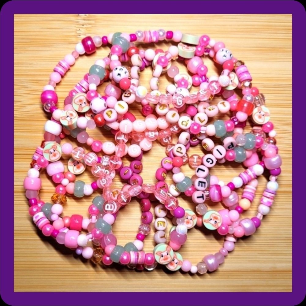 Piglet Friendship Bracelet